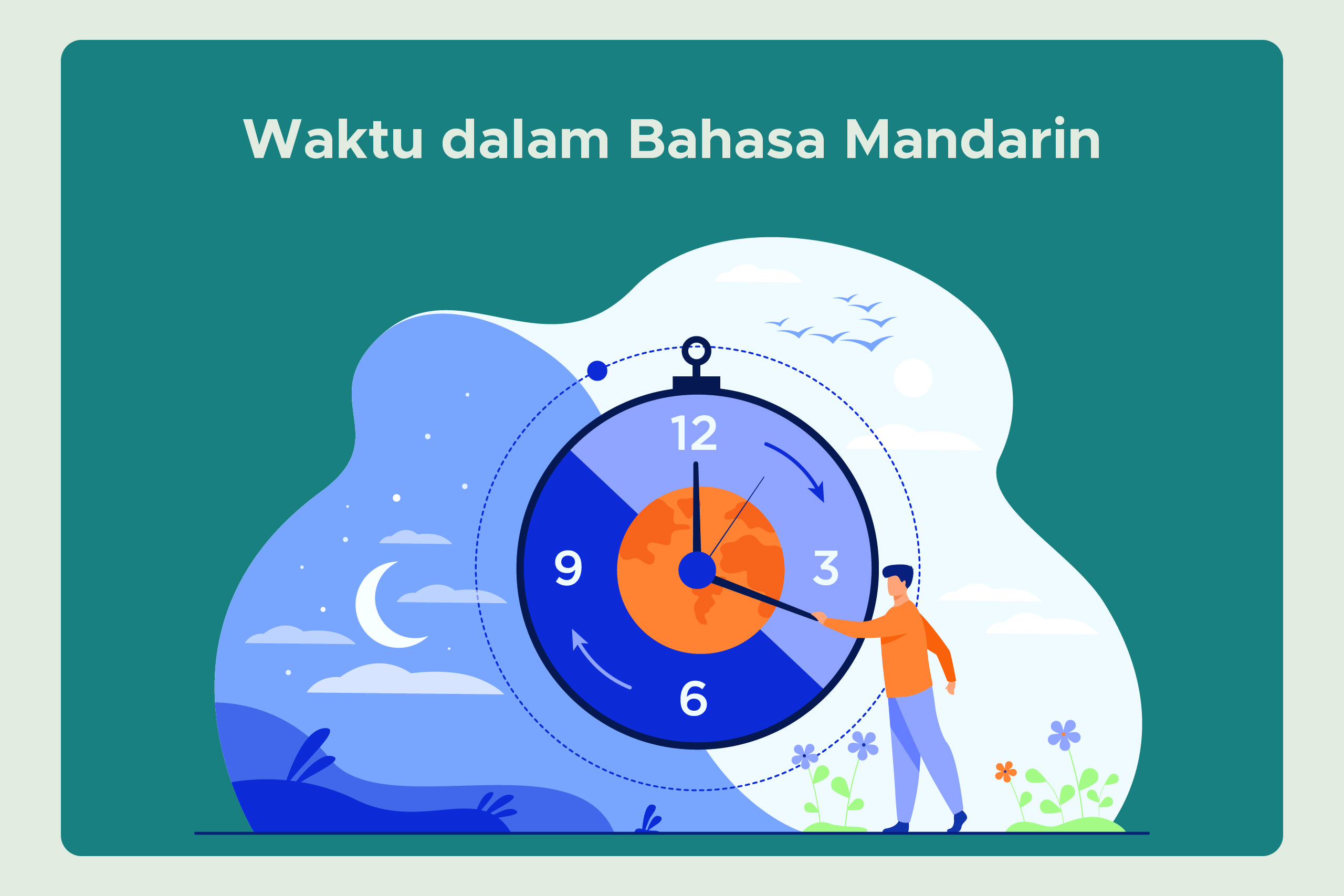 waktu dalam bahasa mandarin