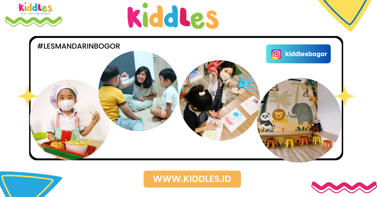 Les Bahasa Mandarin Bogor? Yuk Join Kiddles! Free Trial Class!